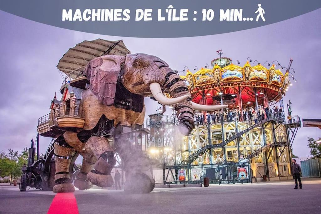 Apartament Machines De L'Ile - Fibre - Netflix - T2 La Tour Nantes Zewnętrze zdjęcie